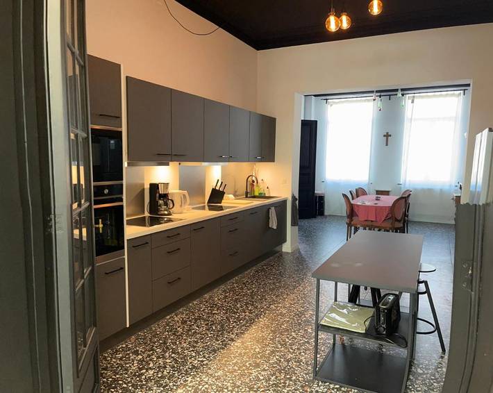 Location de vacances pour 14 personnes, avec terrasse et jardin, animaux acceptés à Tournai - 2