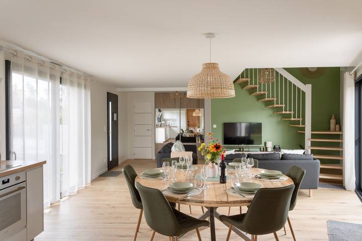 Maison de vacances pour 8 personnes, avec terrasse et jardin à Saint-Alban