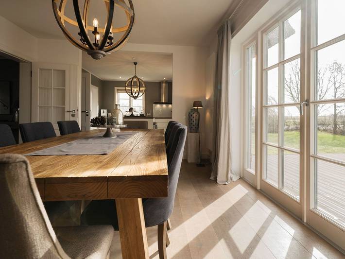 Ferienhaus für 8 Personen, mit Terrasse und Garten sowie Sauna, mit Haustier in Oldsum - 3