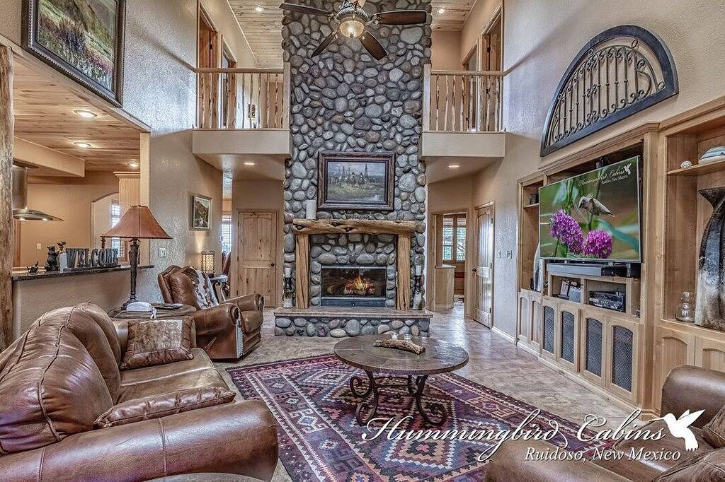 \"Sie werden weggespült\" mit Whirlpool und Spielzimmer in Alto, Ski Apache