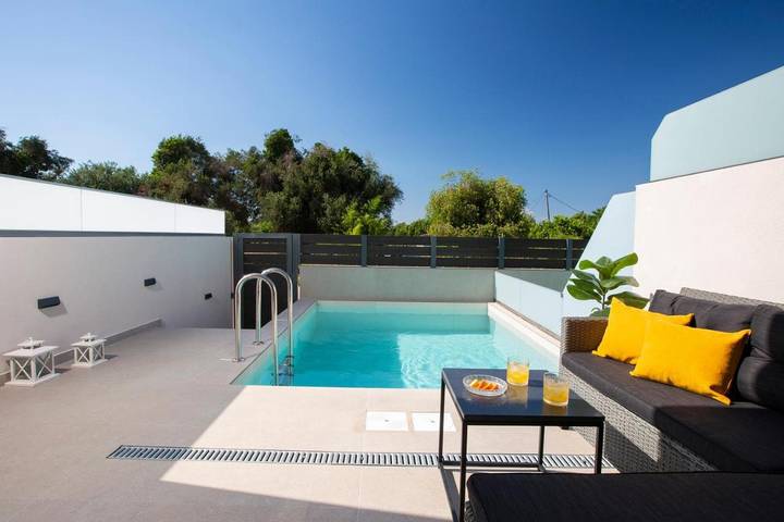 Ferienwohnung für 4 Personen, mit Terrasse und Pool, mit Haustier - 1