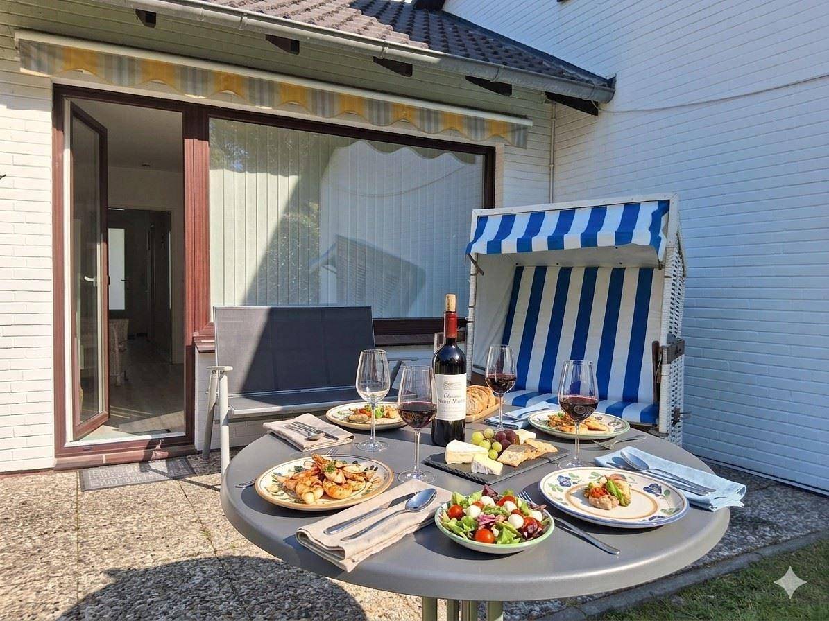 Haus lütt Witthues Whg 01 in St. Peter-Ording, Eiderstedt