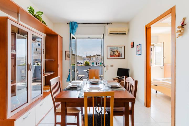 Ferienhaus für 4 Personen, mit Balkon, mit Haustier in Otranto