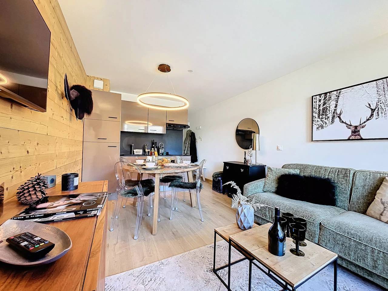 Appartement entier, Les 3 Sapins - appartement4pers - centre station in Les Gets, Les Portes du Soleil