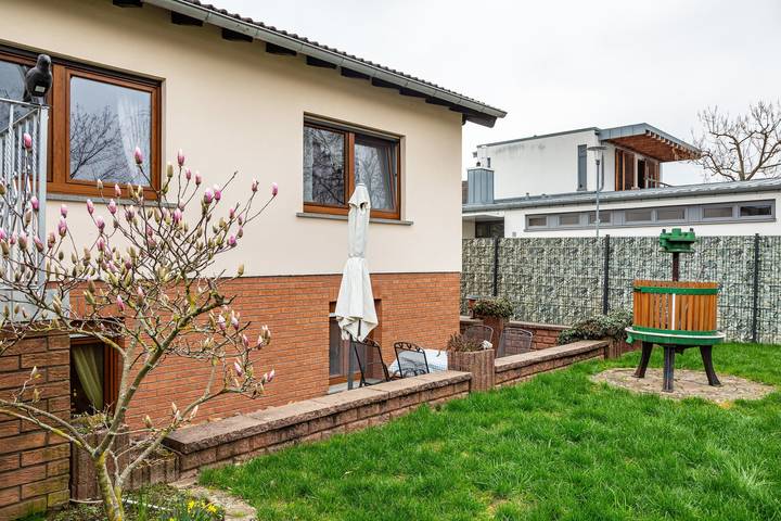 Ferienwohnung für 4 Personen, mit Garten in Rheinhessen