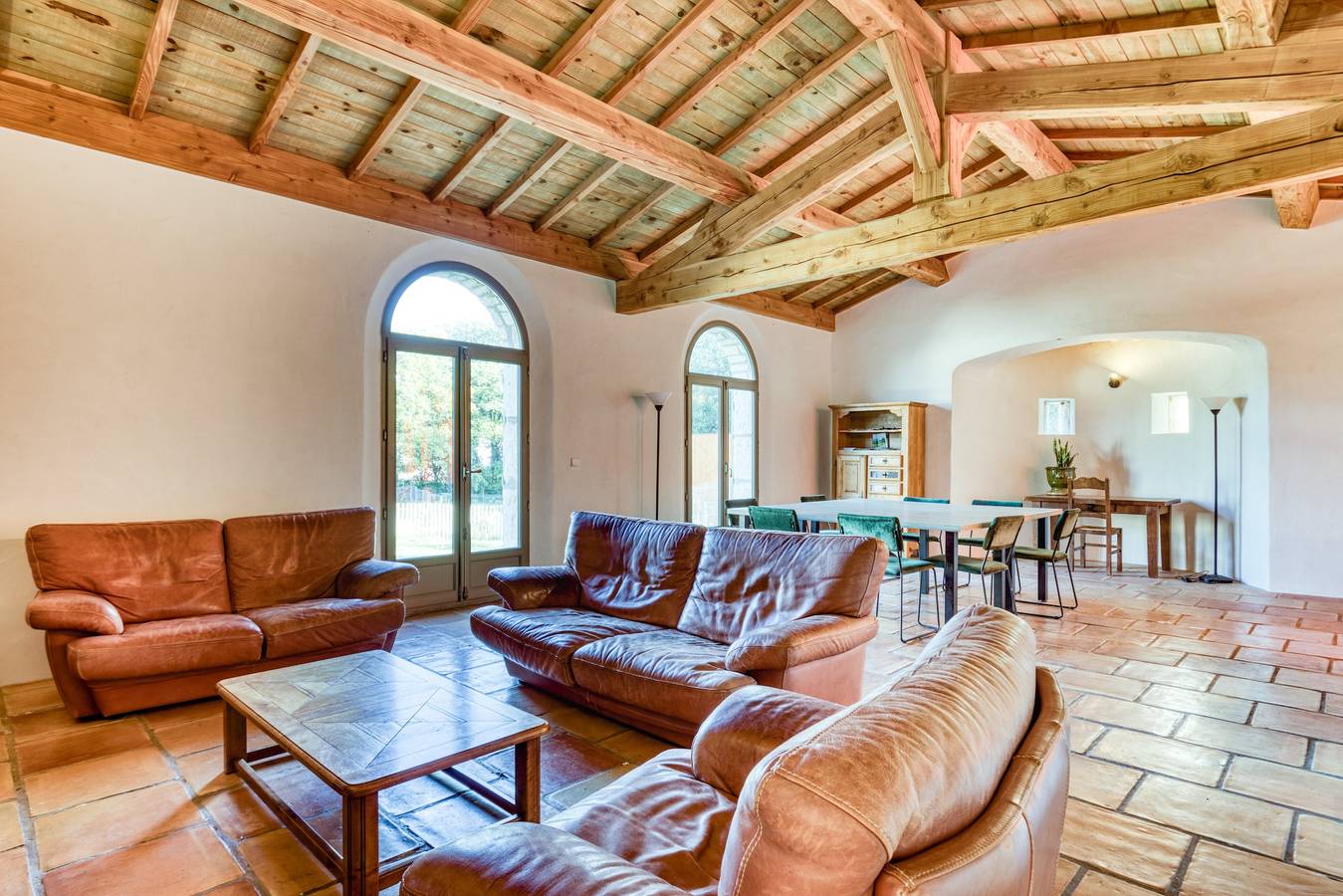 Gran casa rural con piscina de 25 m y spa con vistas a la montaña, a 20 min de Montpellier in Saint-Mathieu-de-Tréviers, Costa mediterránea (Francia)