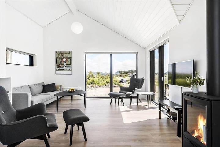 Ferienhaus mit Meerblick für 8 Personen, mit Terrasse, mit Haustier in Grønhøj Strand - 3