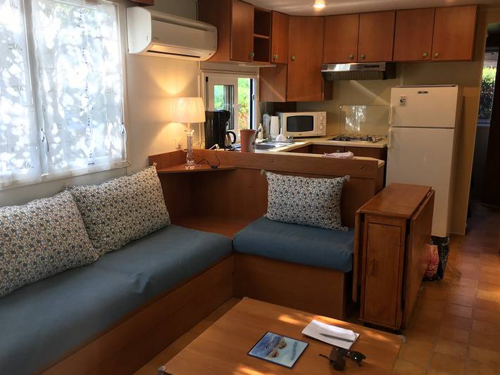 Mobil home pour 6 personnes, avec terrasse ainsi que piscine et jardin à Gujan-Mestras - 3