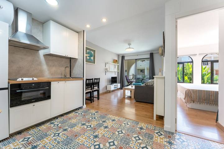 Vakantieappartement voor 4 personen, met tuin in Torremolinos