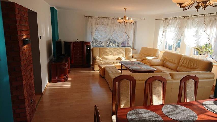 Apartament wakacyjny dla 15 osób, z widok i ogród, Dla rodziny w Ustroń