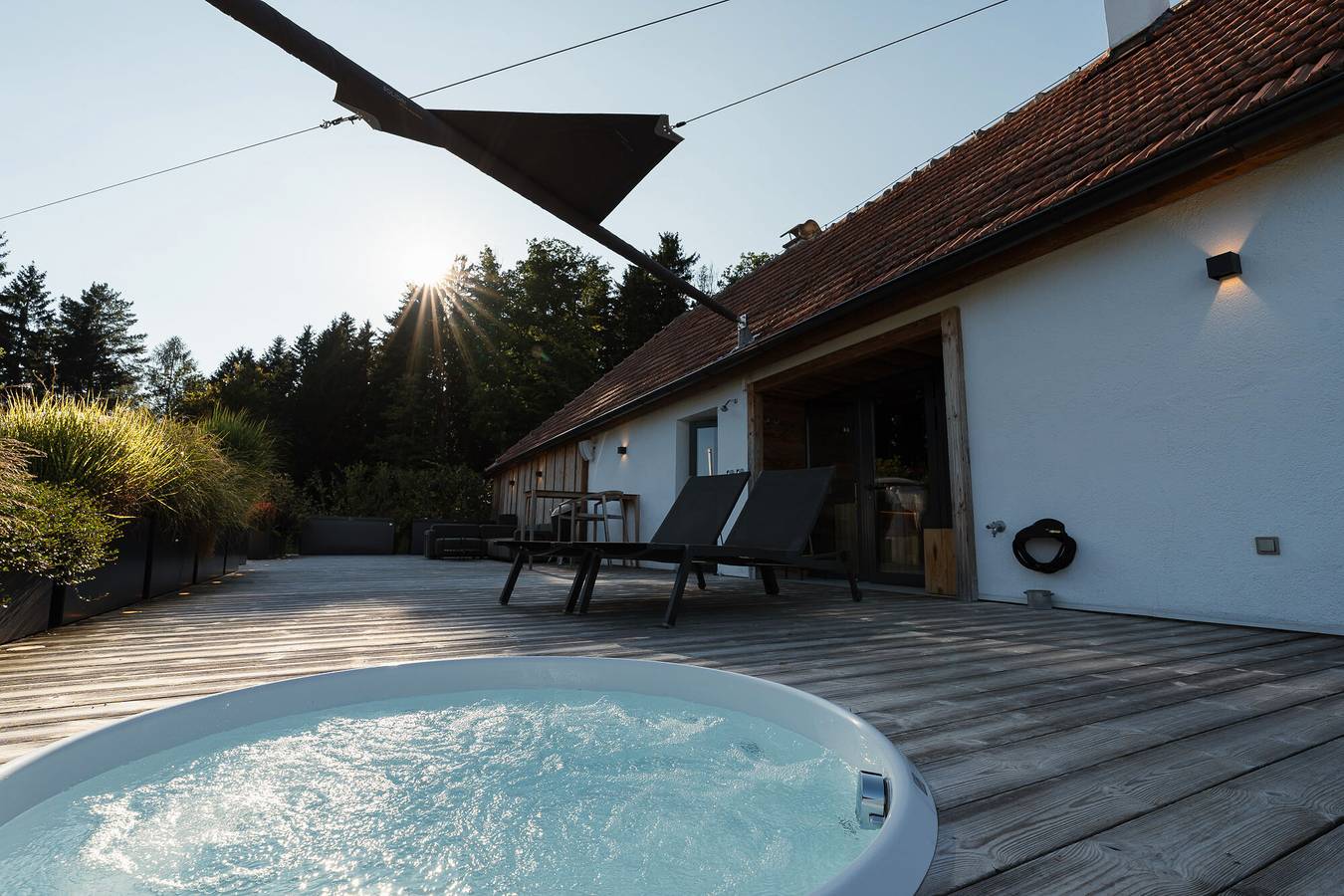 Chalet 'Weidehaus De Luxe' mit Bergblick, privater Terrasse und Wlan in Kaumberg, Wienerwald