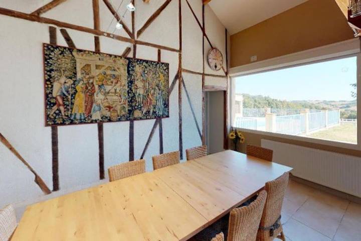 Location de vacances pour 14 personnes, avec jardin ainsi que piscine et vue dans Loubersan - 3