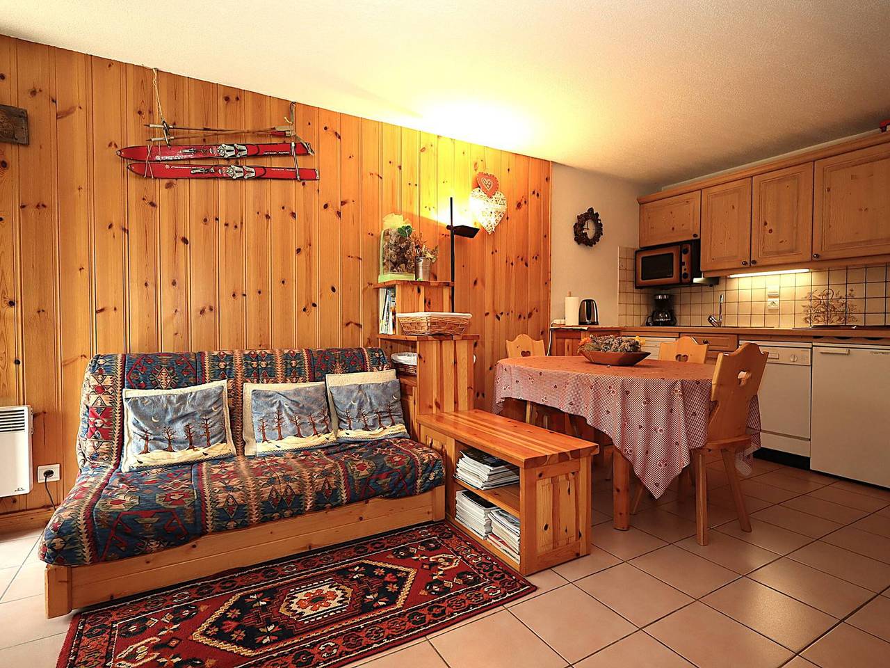 Chalet pour 4 Personnes dans Les Houches, Massif du Mont-Blanc