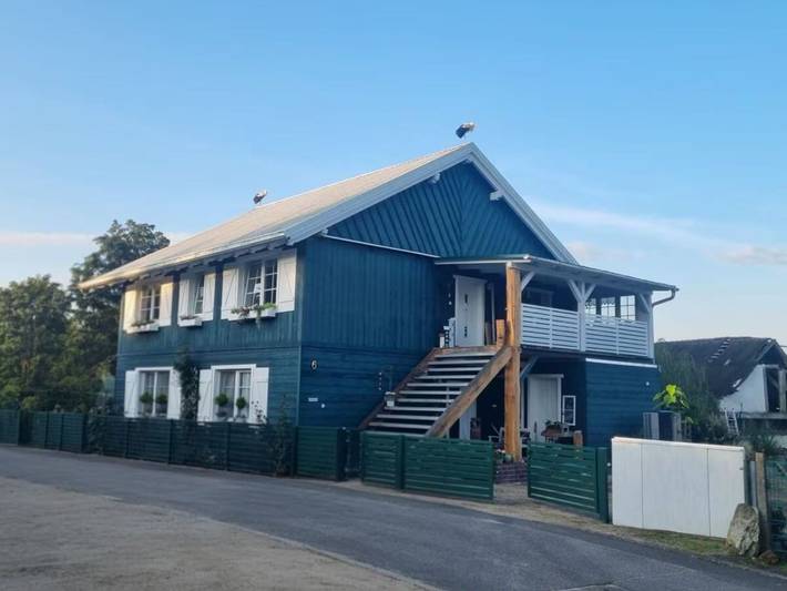 Ferienwohnung für 5 Personen, mit Terrasse und Garten, kinderfreundlich in Byhleguhre-Byhlen