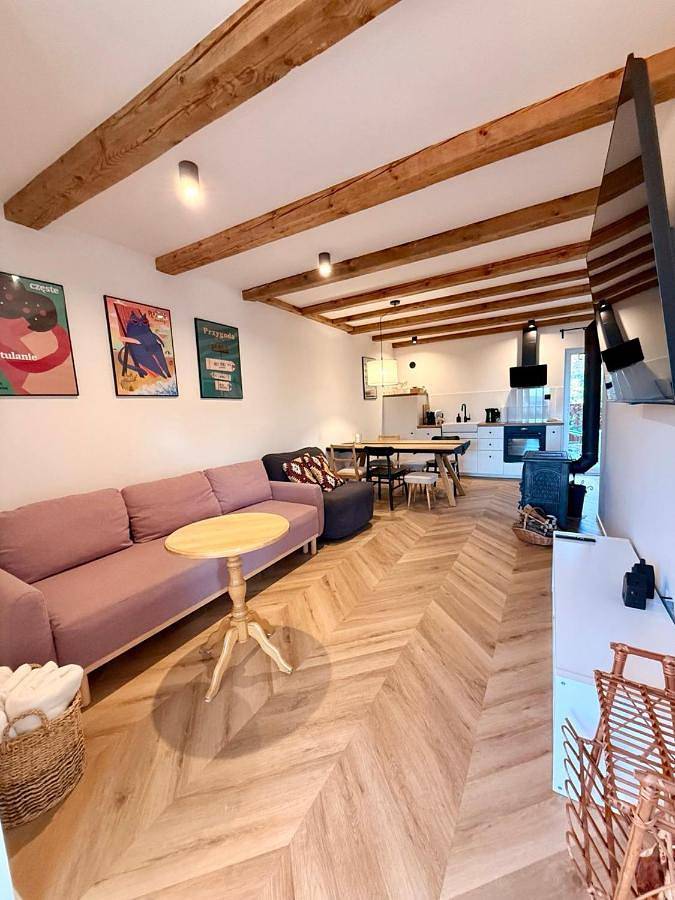 Apartament wakacyjny dla 6 osób, z ogród i widok, zwierzęta dozwolone w Kuźnica