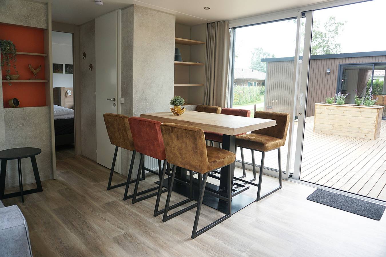 Recreatiepark De Boshoek — Familienlodge für 6 + 6 Personen in Veluwe