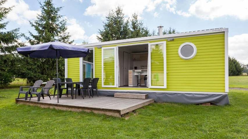 Camping voor 4 personen, met zwembad in Tsjechië