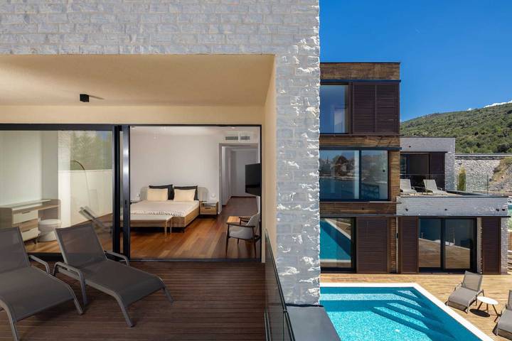 Villa für 8 Personen, mit Garten und Terrasse sowie Pool in Primosten