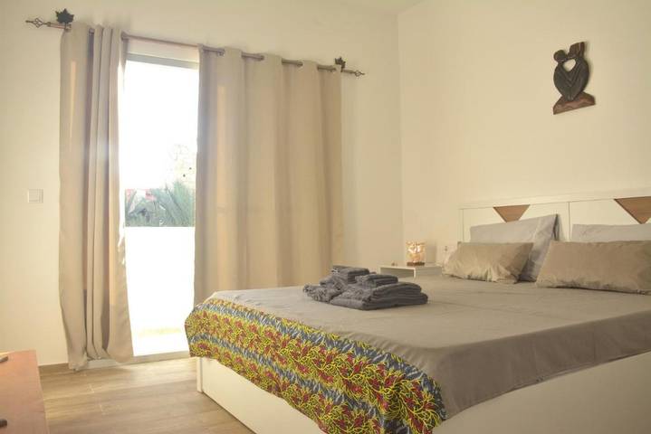 Gîte pour 2 personnes, avec terrasse et vue dans Sal Rei