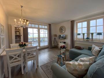 Ferienwohnung für 4 Personen, mit Ausblick und Balkon in Binz