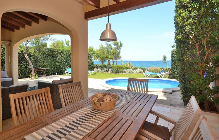 Finca für 6 Personen, mit Balkon und Terrasse sowie Garten in Colònia de Sant Pere - 4