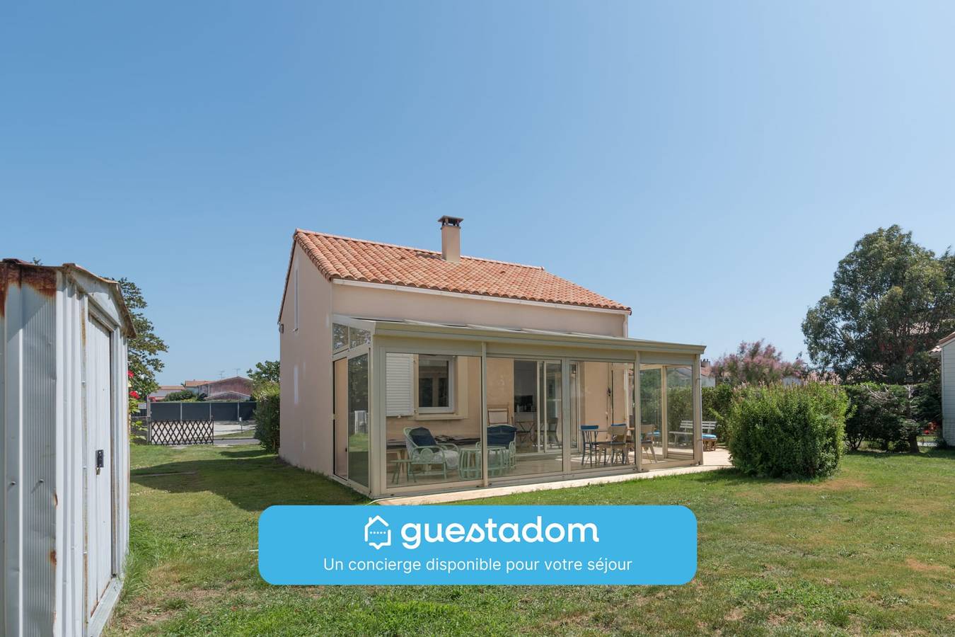 Ferienhaus für 6 Personen mit Terrasse in Préfailles, Côte de Jade