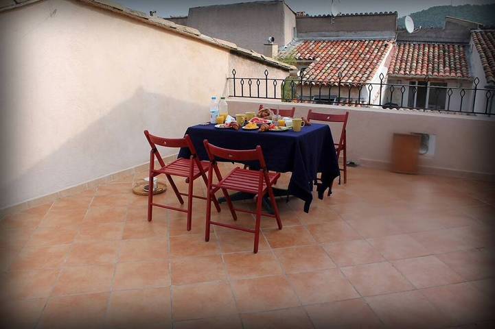 Maison de vacances pour 6 personnes, avec balcon, animaux acceptés à La Garde-Freinet
