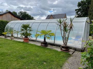 Ferienwohnung für 6 Personen, mit Balkon und Garten in der Lüneburger Heide