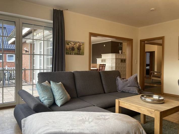 Ferienwohnung für 7 Personen, mit Terrasse und Garten