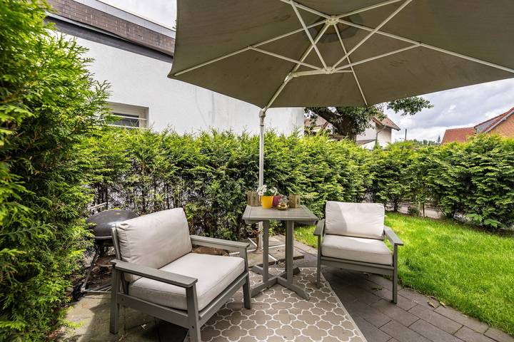 Ferienwohnung für 3 Personen, mit Garten am Niederrhein