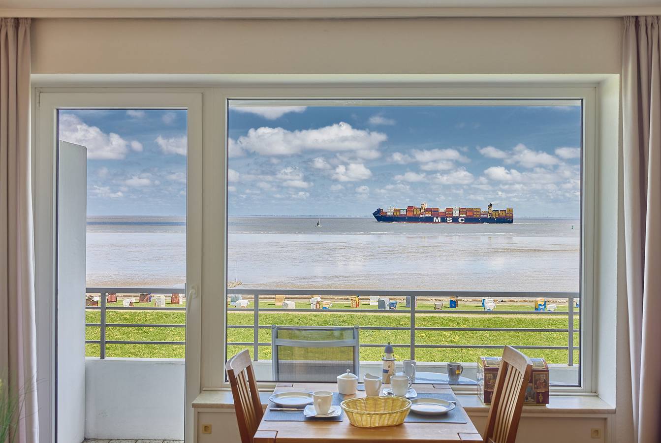 Apartamento de férias inteiro, Nordseeblick, Fewo 15 in Dose, Cuxhaven