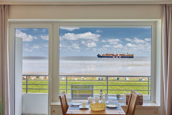 Ferienwohnung für 2 Personen, mit Balkon und Ausblick in Cuxhaven (Stadt) - 4