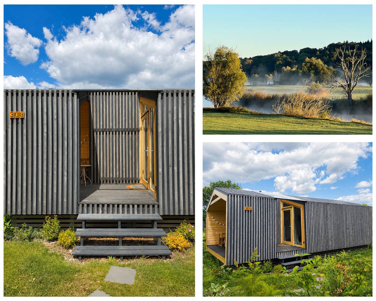 (308) Modernes Tiny House mit Naturblick in Bleckede, Mecklenburgisches Elbetal