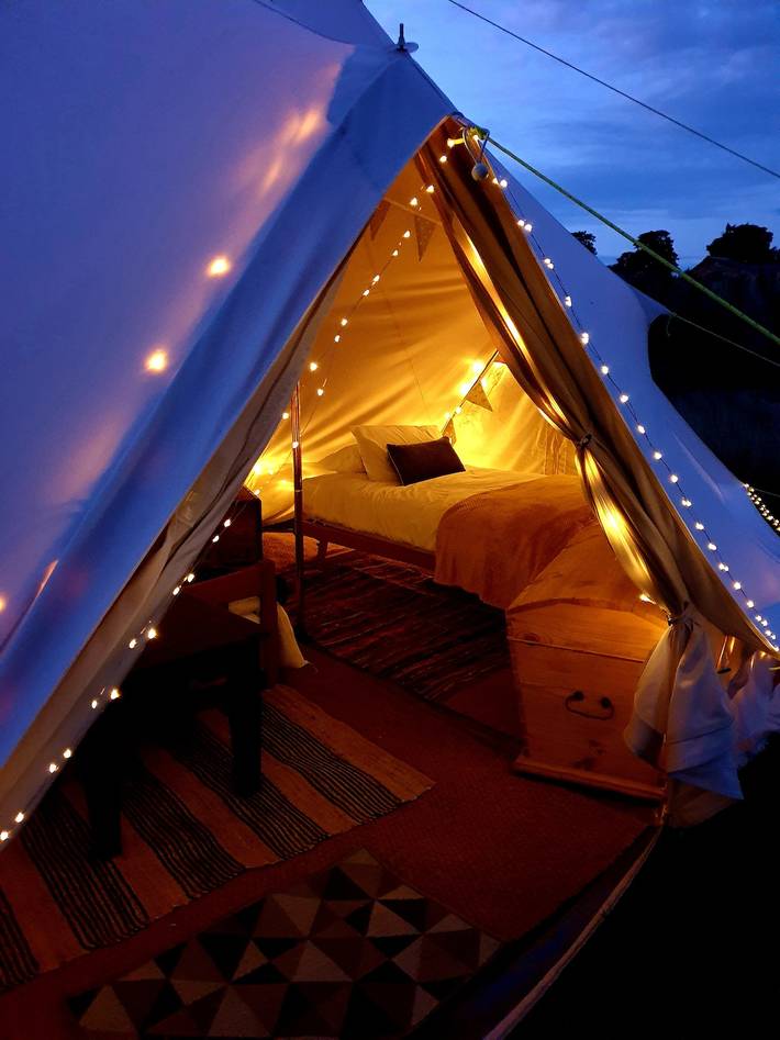 Tipi für 5 Personen, mit Garten in England - 3
