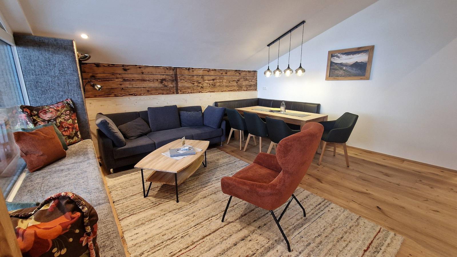 Geheel vakantieappartement, 4 Kabin Appartement, Nr. 8 in Hirschegg Kleinwalsertal, Mittelberg