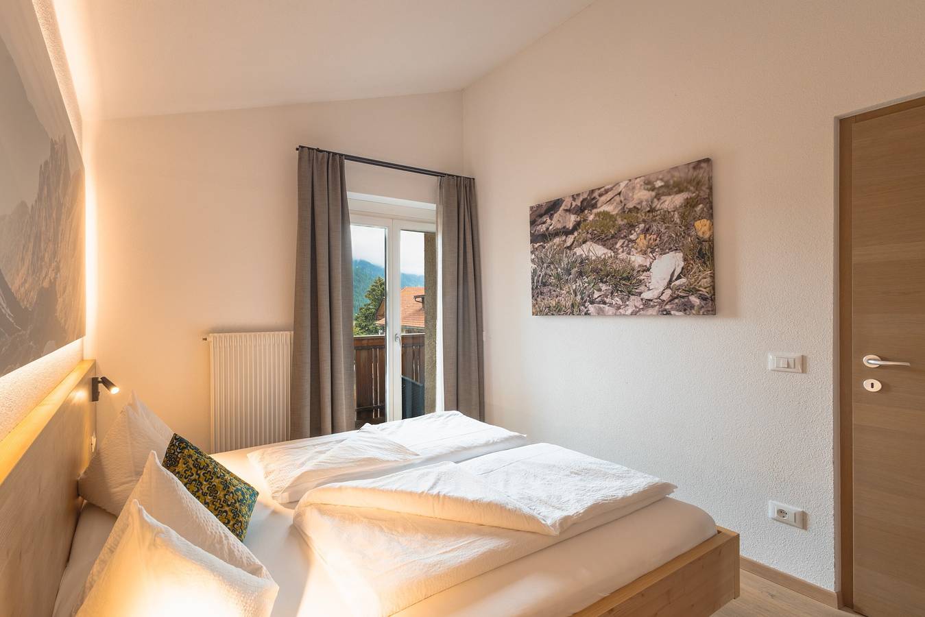 Ganze Wohnung, Ferienwohnung 'Kriendl Nr 3' mit Bergblick, Gemeinschaftsgarten und Wlan in Mitterolang, Olang