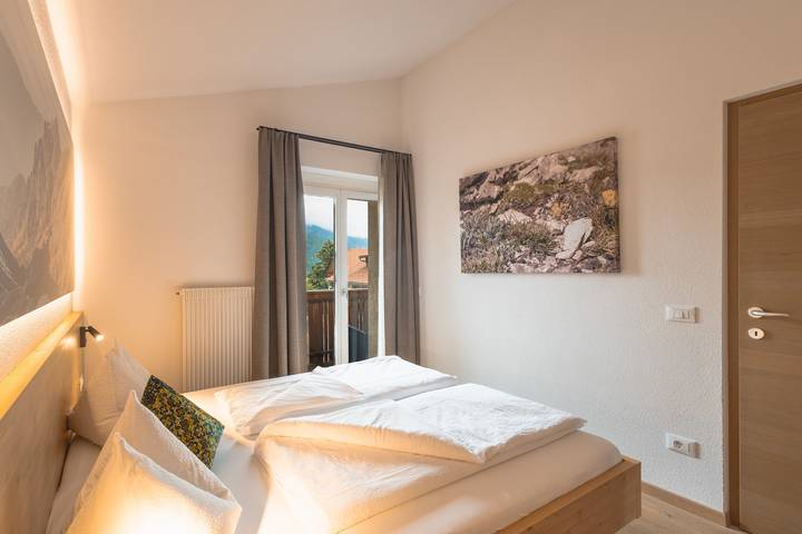 Ganze Wohnung, Ferienwohnung 'Kriendl Nr 3' mit Bergblick, Gemeinschaftsgarten und Wlan in Mitterolang, Olang