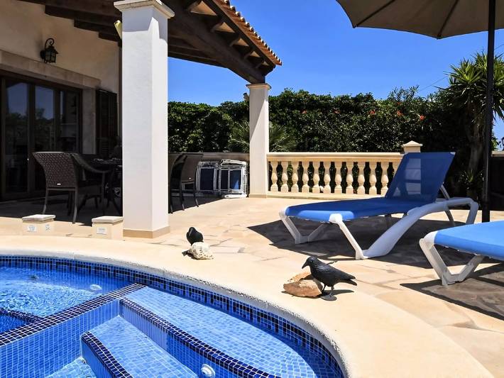 Finca für 6 Personen, mit Pool und Garten in Cala Mondrago - 4