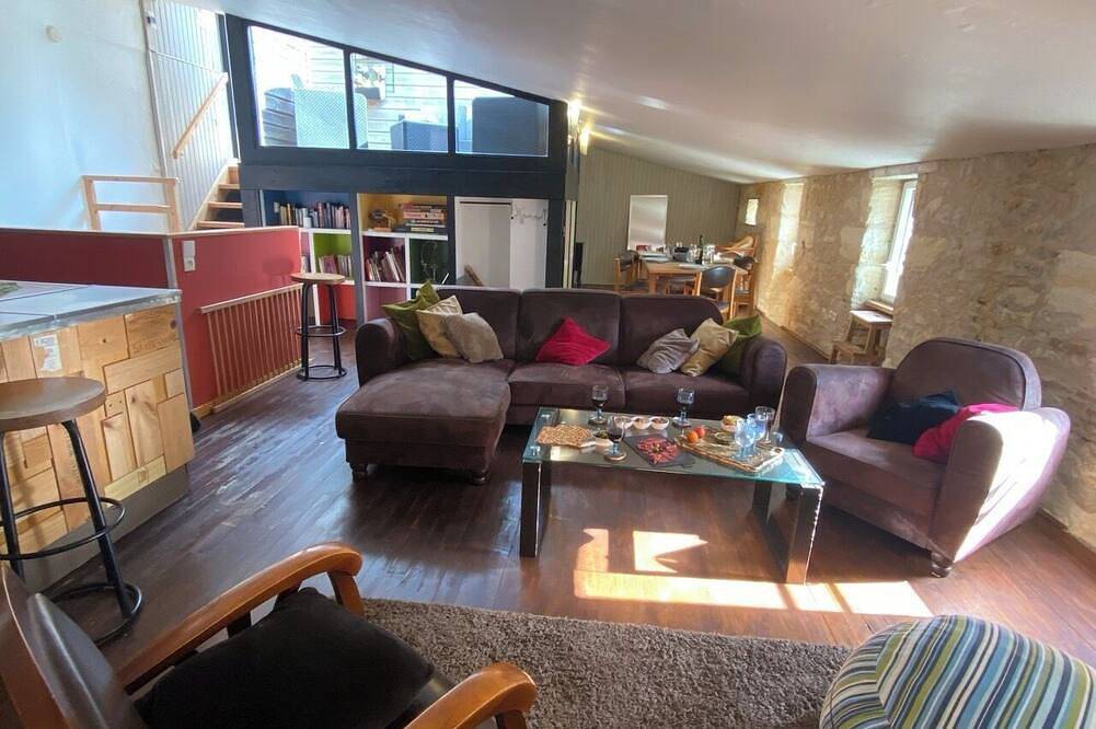 Ganze Wohnung, Gîte la Tropézienne Duplex mit Terrasse in der Gironde 3 ch. 6/8 Menschen in Blaye, Blaye und Umgebung
