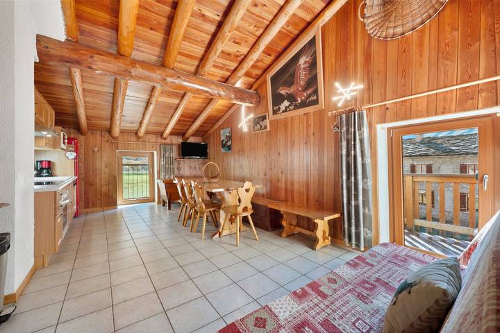 Chalet « Vernès Le Chamois » avec vue sur la montagne, jardin partagé et Wi-Fi in Bonneval-sur-Arc, Massif de la Vanoise