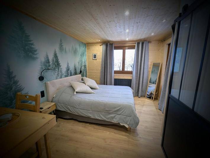 Hôtel pour 2 personnes, avec vue ainsi que jardin et terrasse à Pelvoux