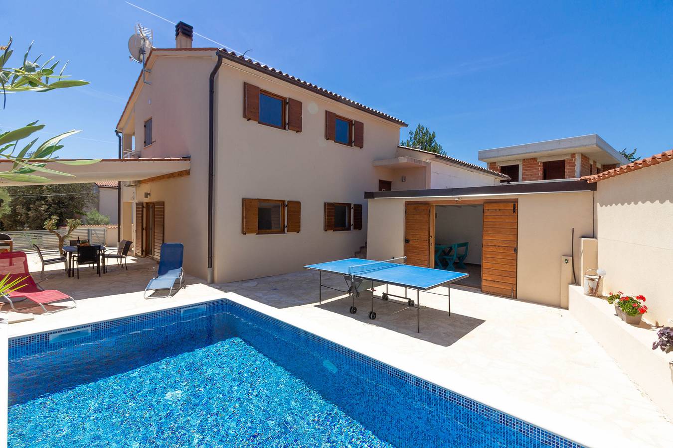 Villa per 10 persone con piscina in Barbariga, Costa meridionale dell´Istria