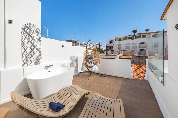 Ferienhaus für 8 Personen, mit Balkon und Whirlpool, mit Haustier in Portimão