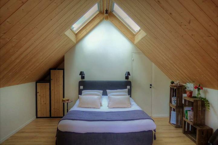 Chambre d’hôte pour 2 personnes, avec Jardin
