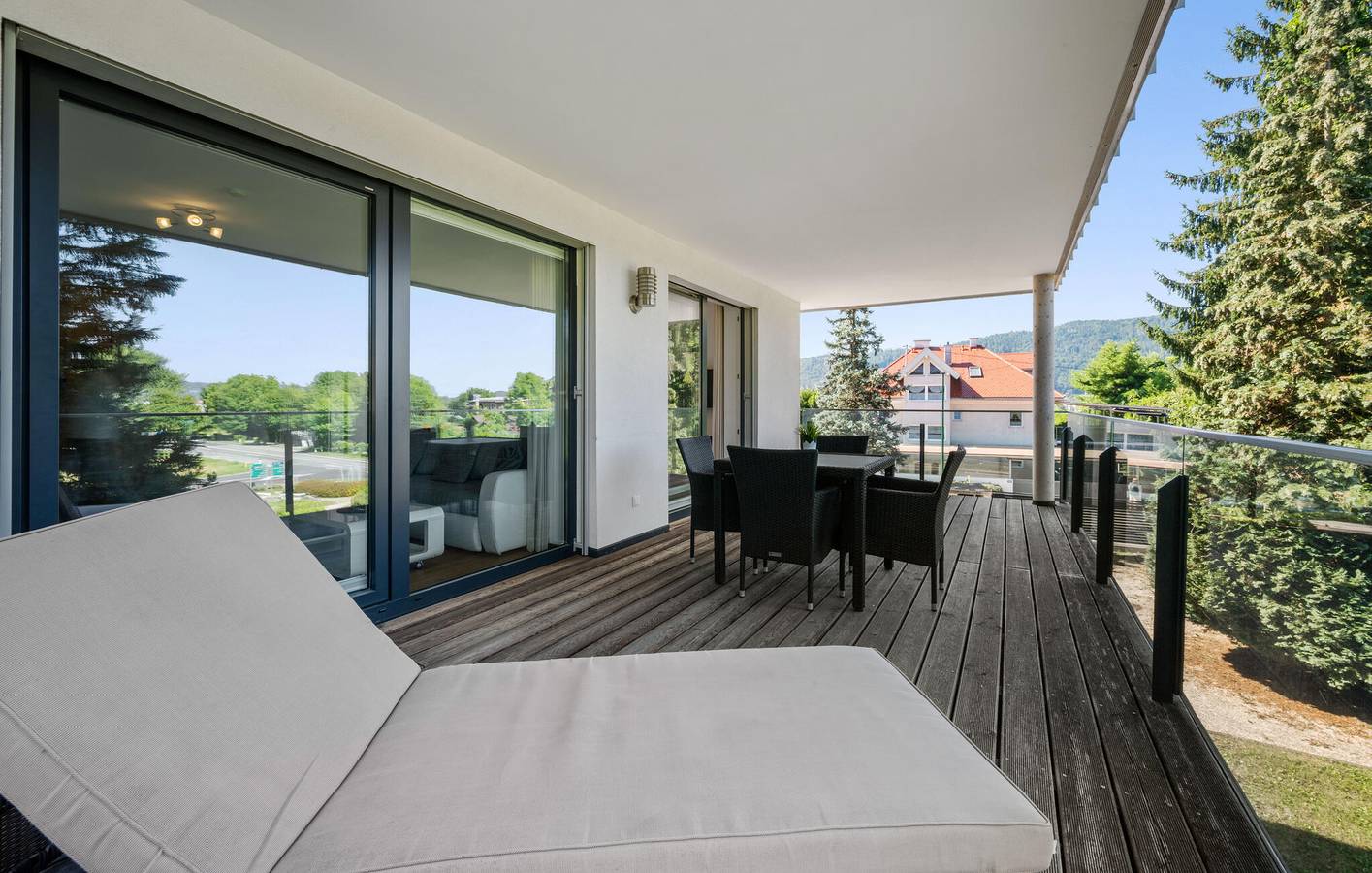 Ganze Ferienwohnung, Ferienwohnung für 5 Personen mit Terrasse in Pörtschach am Wörthersee, Klagenfurt-Villach