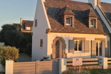 Location de vacances pour 6 personnes, avec jacuzzi et jardin dans Plage Pors-Meur