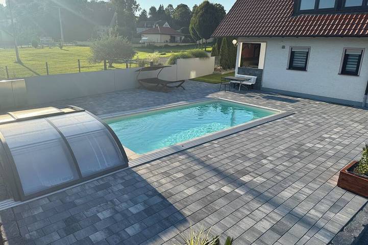 Ferienhaus für 10 Personen, mit Garten und Balkon, mit Haustier in Mengen