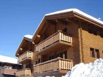Gîte pour 4 personnes, avec balcon et vue dans Grimentz