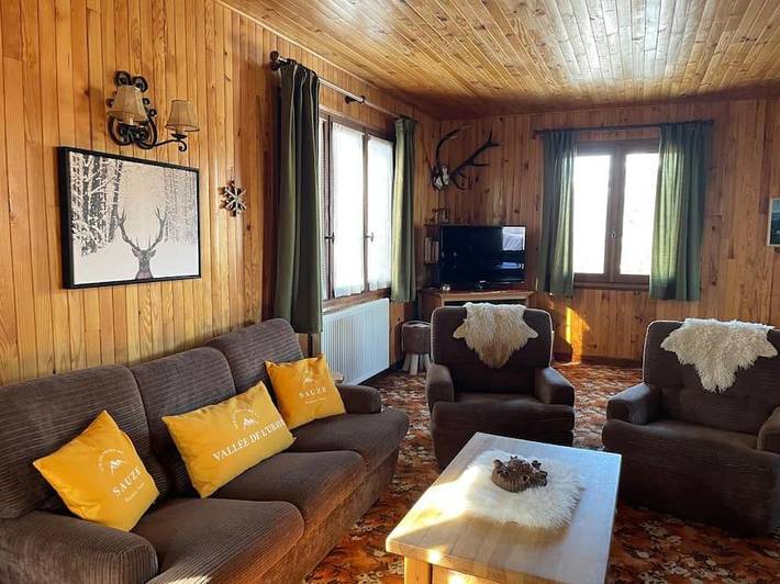 Chalet pour 10 personnes, avec jardin et vue