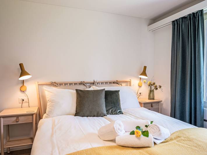 Ferienwohnung für 2 Personen, mit Balkon und Garten sowie Ausblick in Pontresina - 3